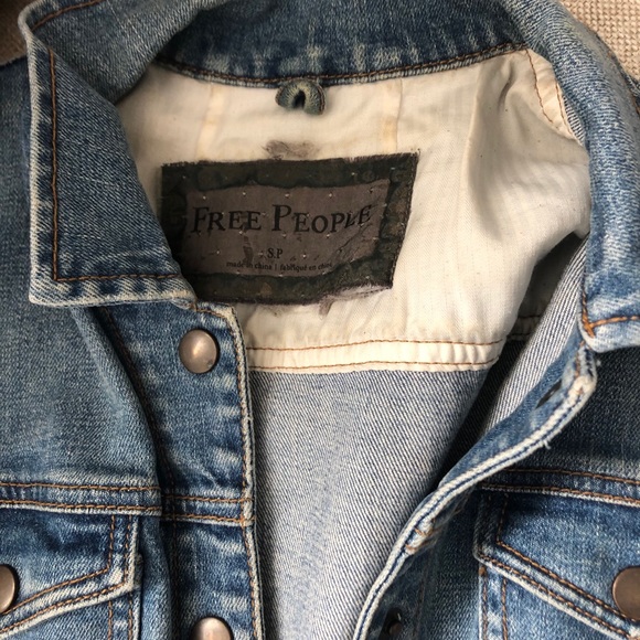 Free People Jean Jacket - Picture 2 of 4